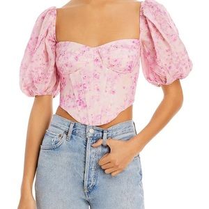 BNWT Bardot Kiah Corset Top